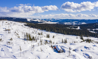FLOTT: Hytta ligger i Slåseterlia fjellgrend. Foto: Geir Olsen FLOTT: Hytta ligger i Slåseterlia fjellgrend. Foto: Geir Olsen